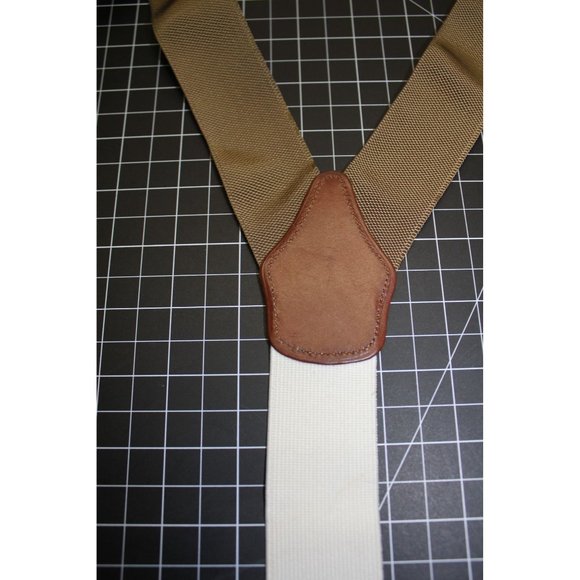 Dooney and Bourke Adjustable Suspenders OSFM Light Brown - Picture 7 of 10